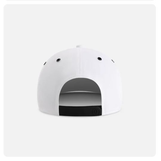 Imperial Embroidered Performance Rope Hat - White